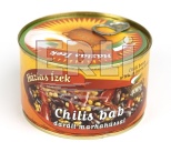 Chilli fazole chilli s mletým hovězím masem 