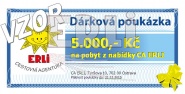 Dárková poukázka v hodnotě 5000,-Kč